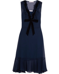 dunkelblaues Kleid von See by Chloe