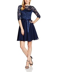 dunkelblaues Kleid von Swing