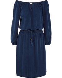 dunkelblaues Kleid von Tory Burch