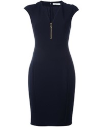 dunkelblaues Kleid von Versace