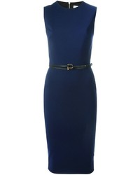 dunkelblaues Kleid von Victoria Beckham