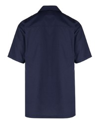 dunkelblaues Kurzarmhemd von Fila