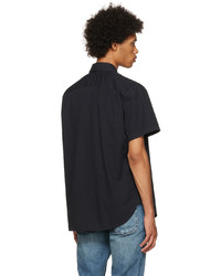 dunkelblaues Kurzarmhemd von rag & bone