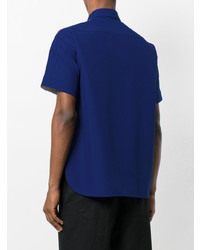 dunkelblaues Kurzarmhemd von Calvin Klein 205W39nyc