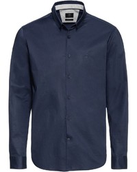 dunkelblaues Langarmhemd von Bogner