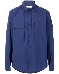 dunkelblaues Langarmhemd von Craig Green