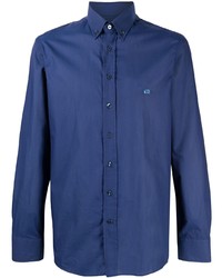 dunkelblaues Langarmhemd von Etro