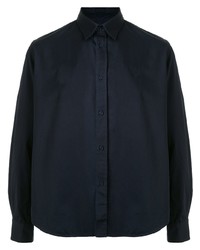 dunkelblaues Langarmhemd von Kenzo