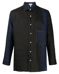 dunkelblaues Langarmhemd von Loewe