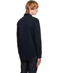 dunkelblaues Langarmhemd von Nudie Jeans