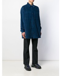 dunkelblaues Langarmhemd von Acne Studios