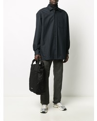 dunkelblaues Langarmhemd von Acne Studios