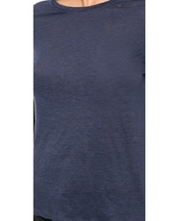 dunkelblaues Langarmshirt von Vince