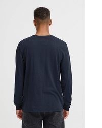 dunkelblaues Langarmshirt von BLEND