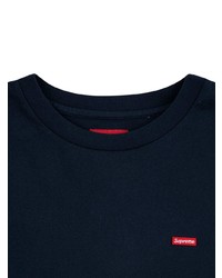 dunkelblaues Langarmshirt von Supreme