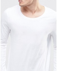 dunkelblaues Langarmshirt von Asos