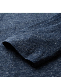 dunkelblaues Langarmshirt von Oliver Spencer