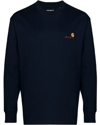 dunkelblaues Langarmshirt von Carhartt WIP