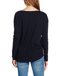 dunkelblaues Langarmshirt von Filippa K