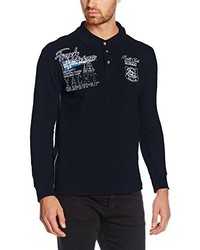 dunkelblaues Langarmshirt von Geographical Norway