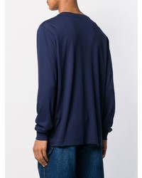 dunkelblaues Langarmshirt von Polo Ralph Lauren
