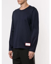 dunkelblaues Langarmshirt von CK Calvin Klein