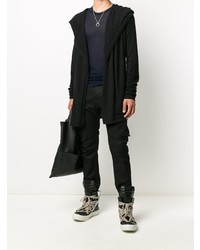 dunkelblaues Langarmshirt von Rick Owens