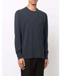 dunkelblaues Langarmshirt von Tom Ford