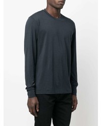 dunkelblaues Langarmshirt von Tom Ford