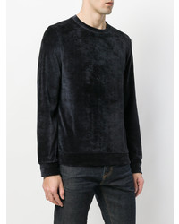 dunkelblaues Langarmshirt von A.P.C.