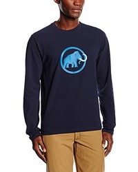 dunkelblaues Langarmshirt von Mammut