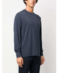 dunkelblaues Langarmshirt von Tom Ford