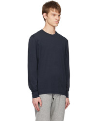 dunkelblaues Langarmshirt von Tom Ford