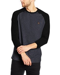 dunkelblaues Langarmshirt von Original Penguin