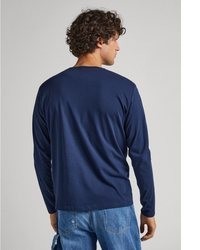 dunkelblaues Langarmshirt von Pepe Jeans