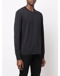 dunkelblaues Langarmshirt von Tom Ford