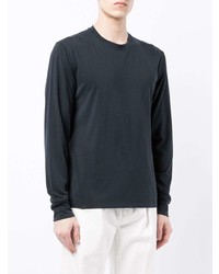 dunkelblaues Langarmshirt von Tom Ford