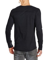 dunkelblaues Langarmshirt von Sky Rebel