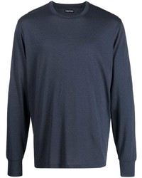 dunkelblaues Langarmshirt von Tom Ford