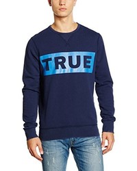 dunkelblaues Langarmshirt von True Religion