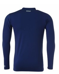 dunkelblaues Langarmshirt von Uhlsport