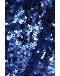 dunkelblaues Maxikleid von By Malene Birger