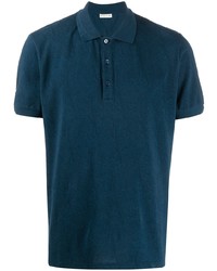 dunkelblaues Polohemd mit Paisley-Muster von Etro