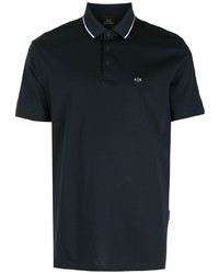 dunkelblaues Polohemd von Armani Exchange