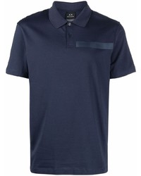 dunkelblaues Polohemd von Armani Exchange