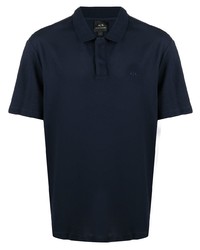 dunkelblaues Polohemd von Armani Exchange