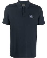 dunkelblaues Polohemd von Armani Exchange