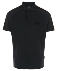 dunkelblaues Polohemd von Armani Exchange