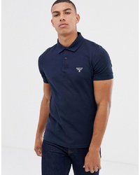 dunkelblaues Polohemd von Barbour Beacon