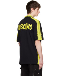 dunkelblaues Polohemd von Moschino